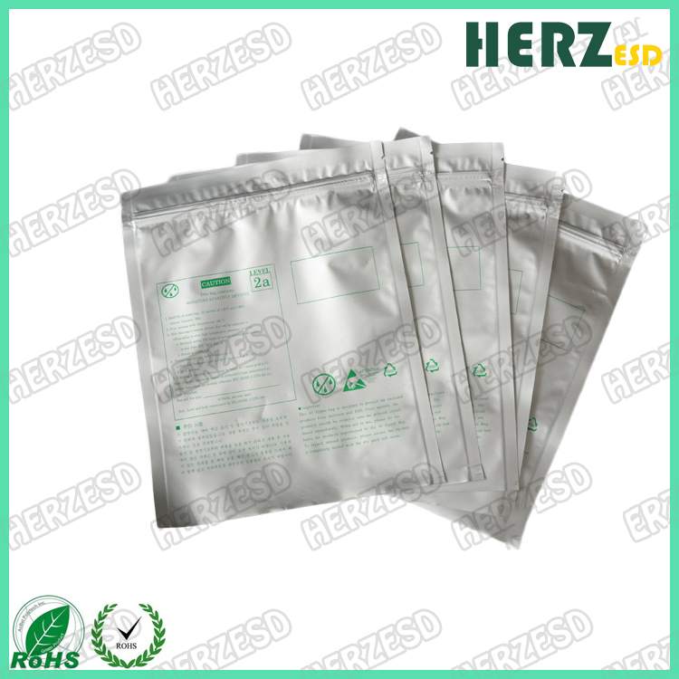 HZ-1302 Moisture Barrier Bags ESD Antistatic Sheilding Bags Aluminum Foil Barrier Bags