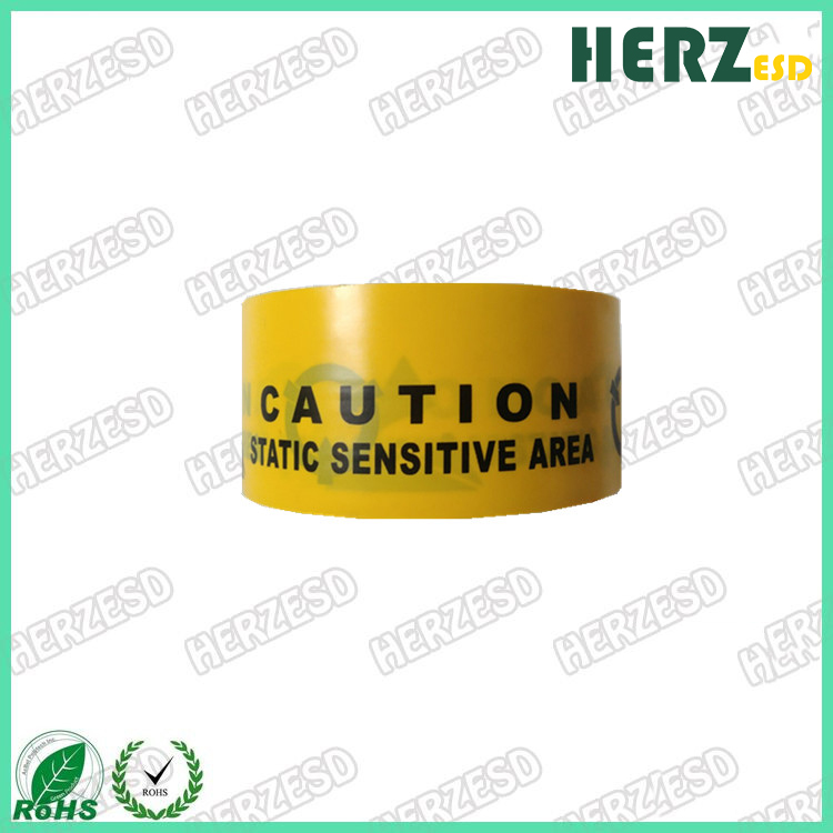 HZ-1401A Wholesales ESD Warning Tape printing "Caution"