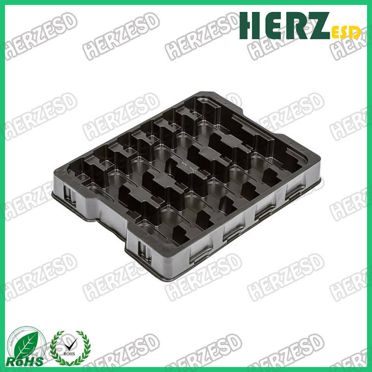 HZ-1405 Customized ESD PS Blister Tray