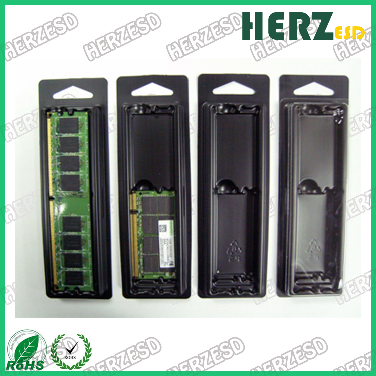 HZ-1405 Customized ESD PS Blister Tray