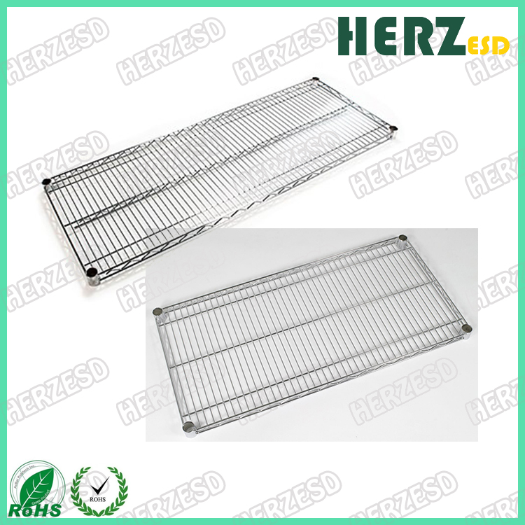 Wire Shelf Multi Layer Hand Trolley Cleanroom Lab use Trolley