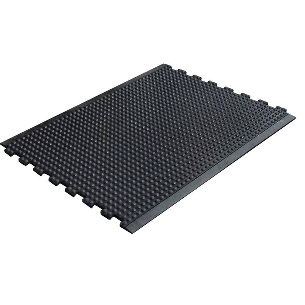Rubber Bubble Anti Fatigue Floor Mats Industrial Antistatic Interlock Non-Slip Conductive Rubber Mat